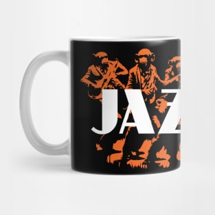 jazz monkey band Mug